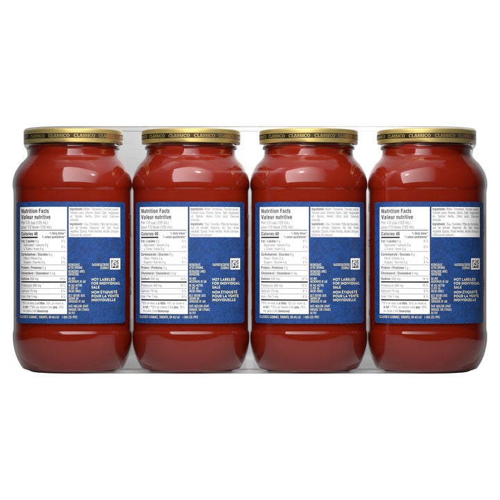 Classico Tomato & Basil Pasta Sauce, 1*600 mL