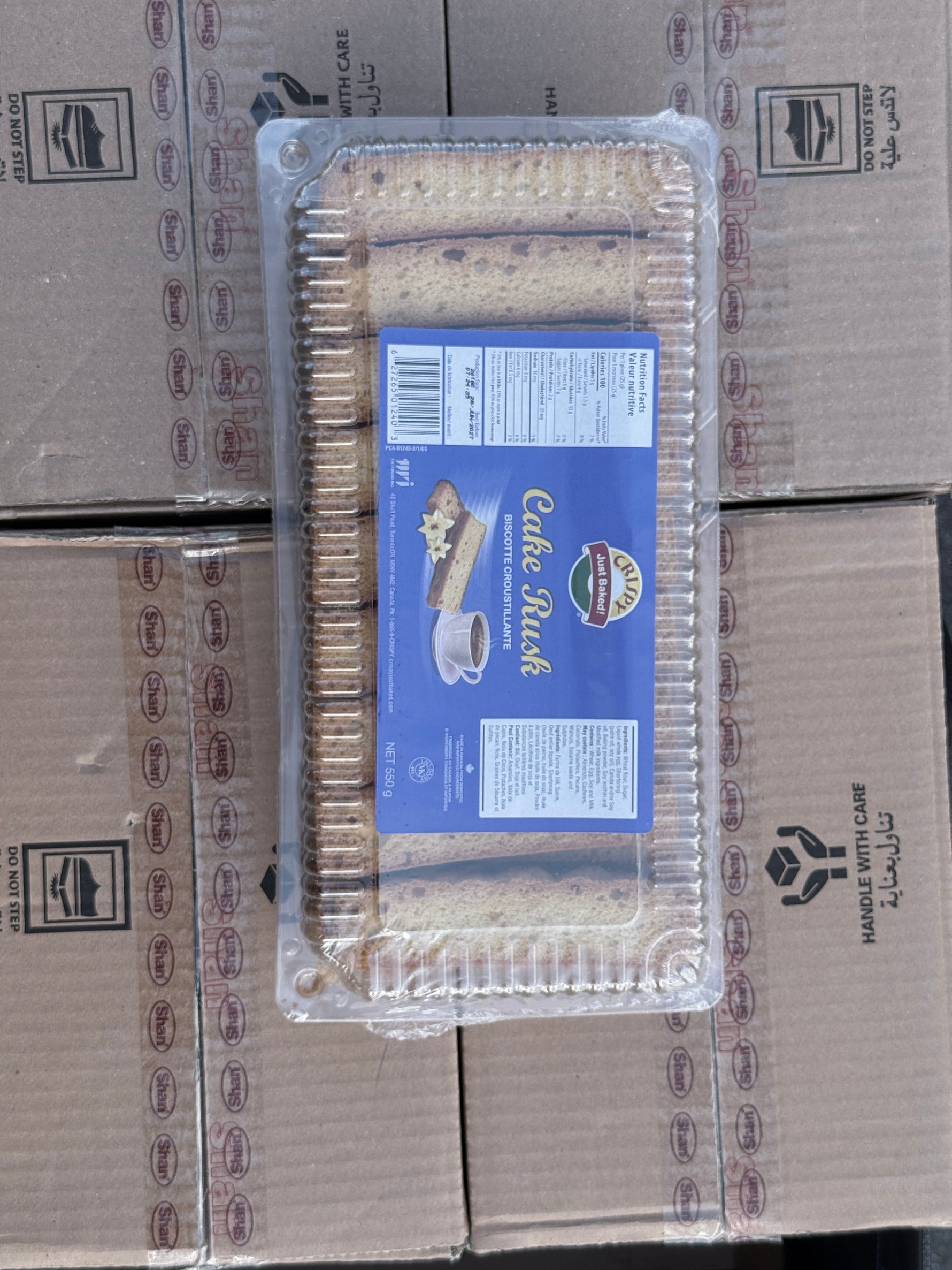 Cake Rusk Biscotte