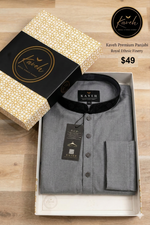 Kaveh Premium Panjabi - Grey